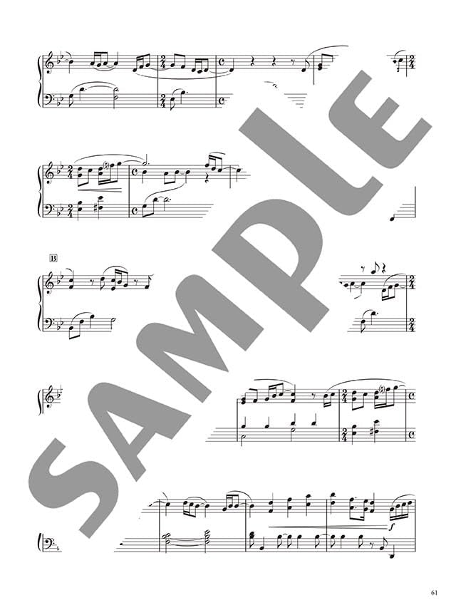 Studio Ghibli 2: Beautiful Piano Solo - Sheet Music Book