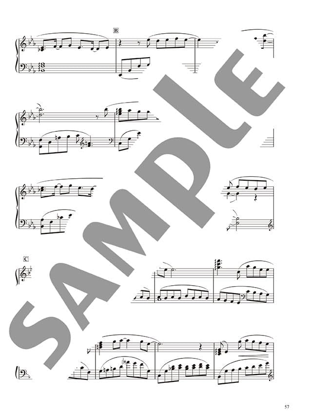 Beautifully Resonant Piano Solos: 90's J-POP Selection 1 (1990-1994) - Piano Solo - Sheet Music Book