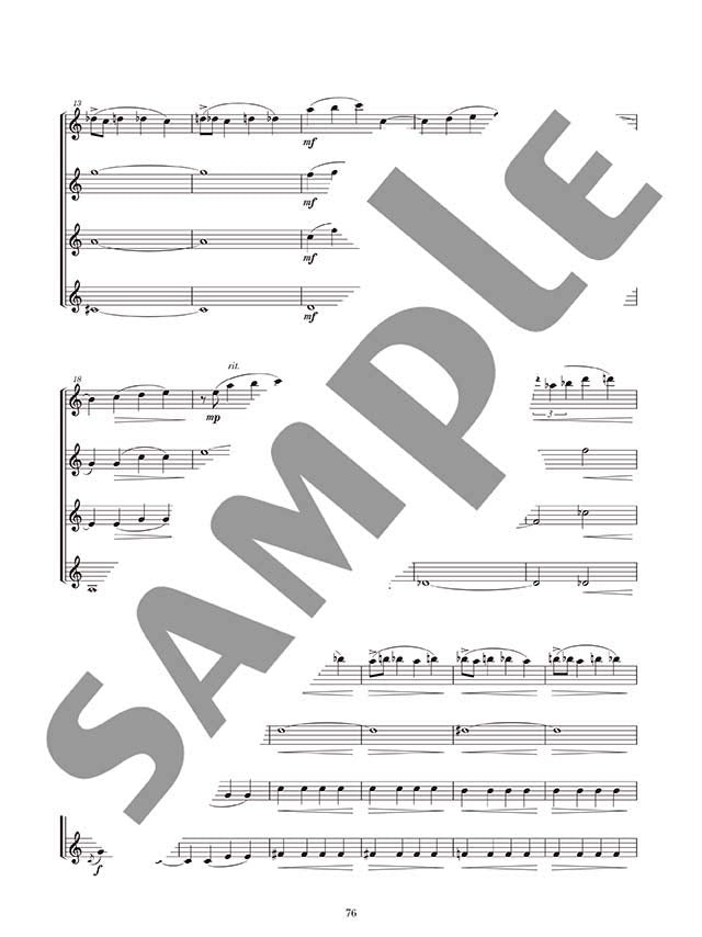 Classical Melodies for Clarinet Ensemble - Sheet Music Book