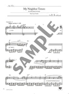 Studio Ghibli Best Hit 10 Piano Solo  / English Edition - Sheet Music Book