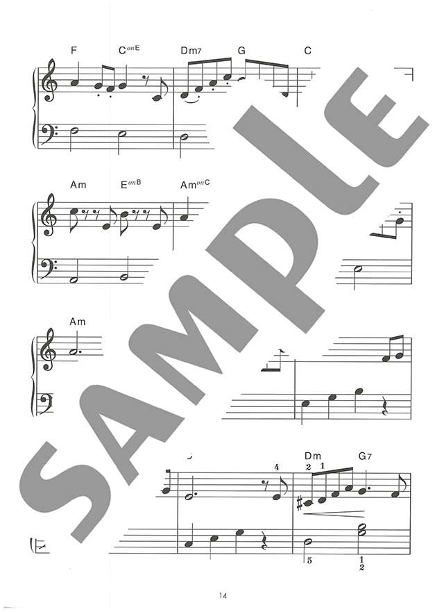 Studio Ghibli Collection 1 for Piano Solo - Sheet Music Book