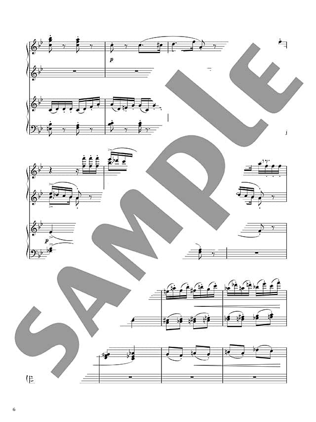 Tchaikovsky Works arranged for 2 Pianists Piano Duet - Sheet Music Book