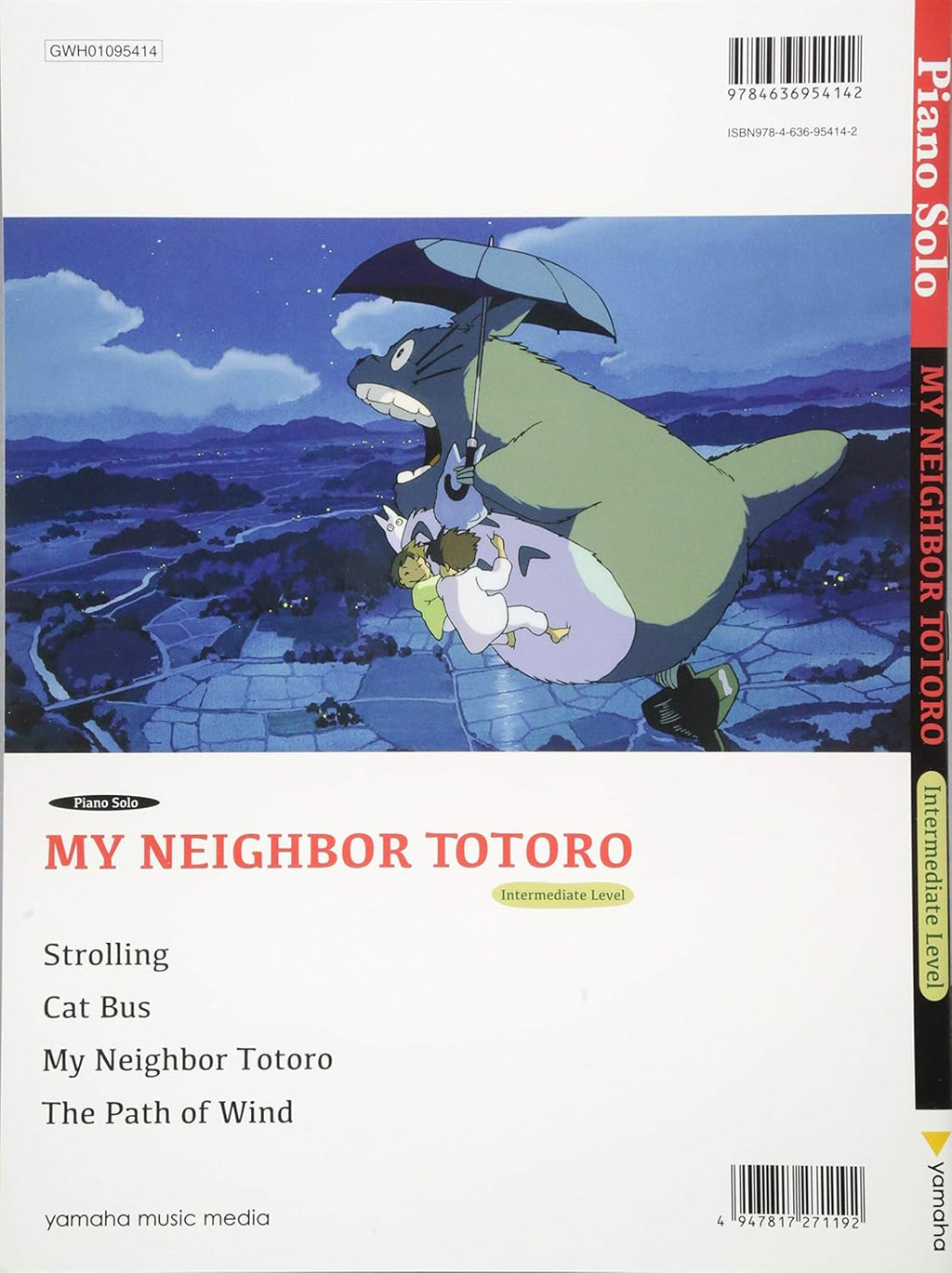 My Neighbor Totoro(Studio Ghibli) Piano Solo / English Edition - Sheet Music Book