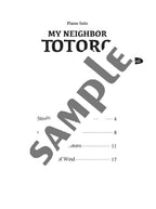 My Neighbor Totoro(Studio Ghibli) Piano Solo / English Edition - Sheet Music Book