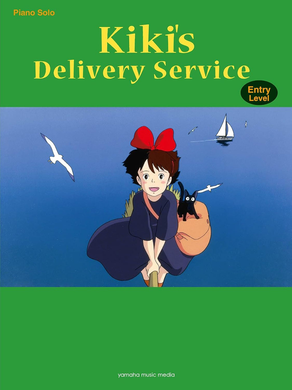 Kiki's Delivery Service(Studio Ghibli) Piano Solo - Sheet Music Book /English Version