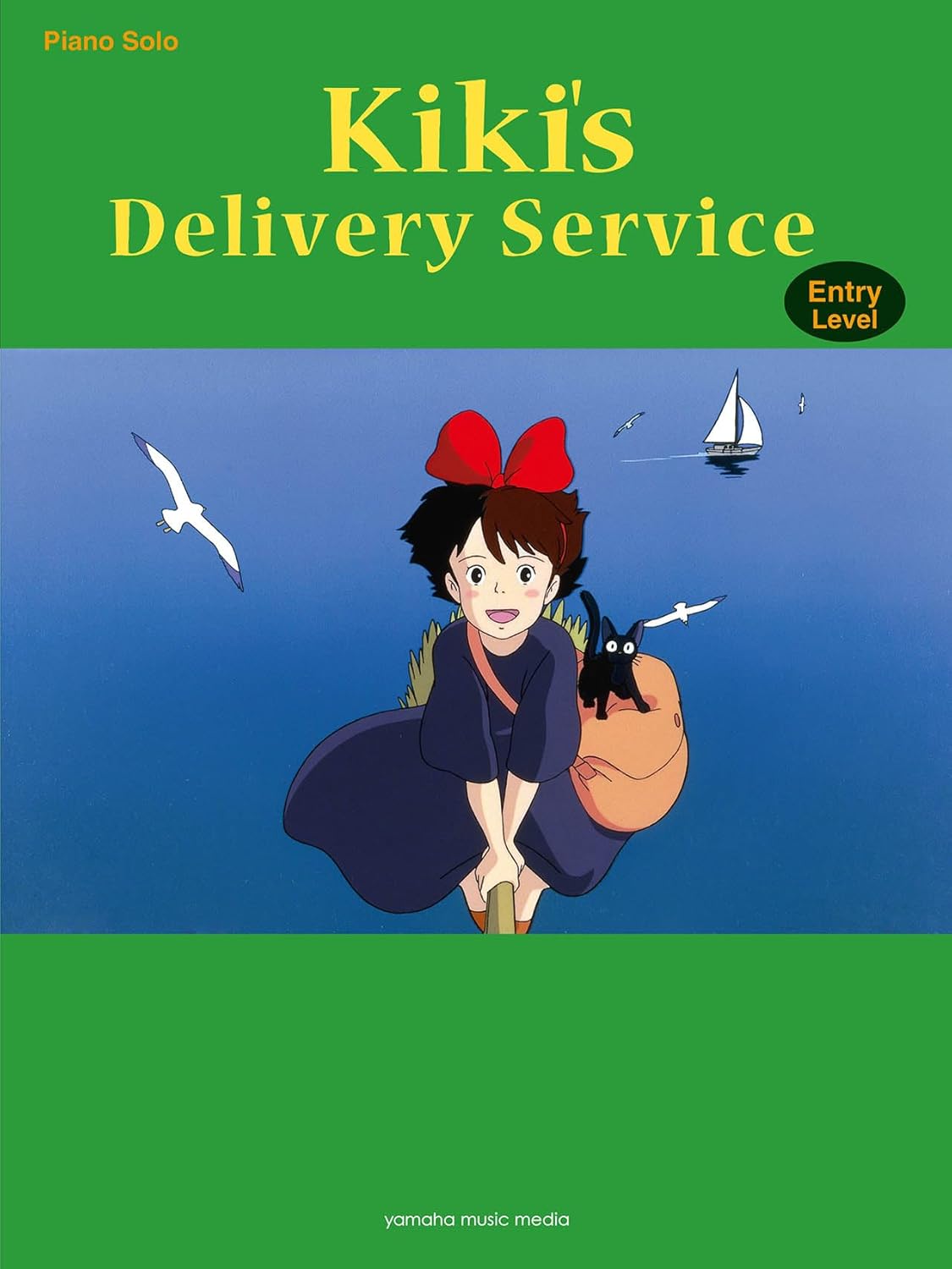 Kiki's Delivery Service(Studio Ghibli) Piano Solo - Sheet Music Book /English Version