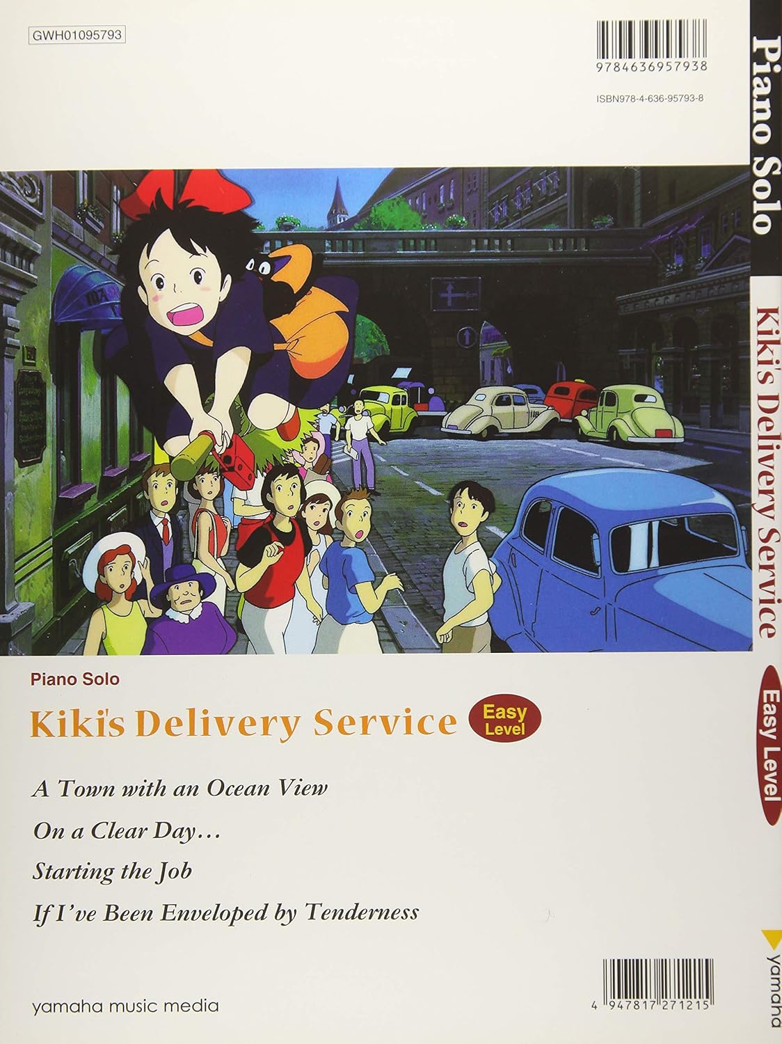 Kiki's Delivery Service(Studio Ghibli) Piano Solo - Sheet Music Book/English Version
