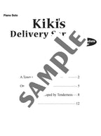 Kiki's Delivery Service(Studio Ghibli) Piano Solo / English Edition - Sheet Music Book