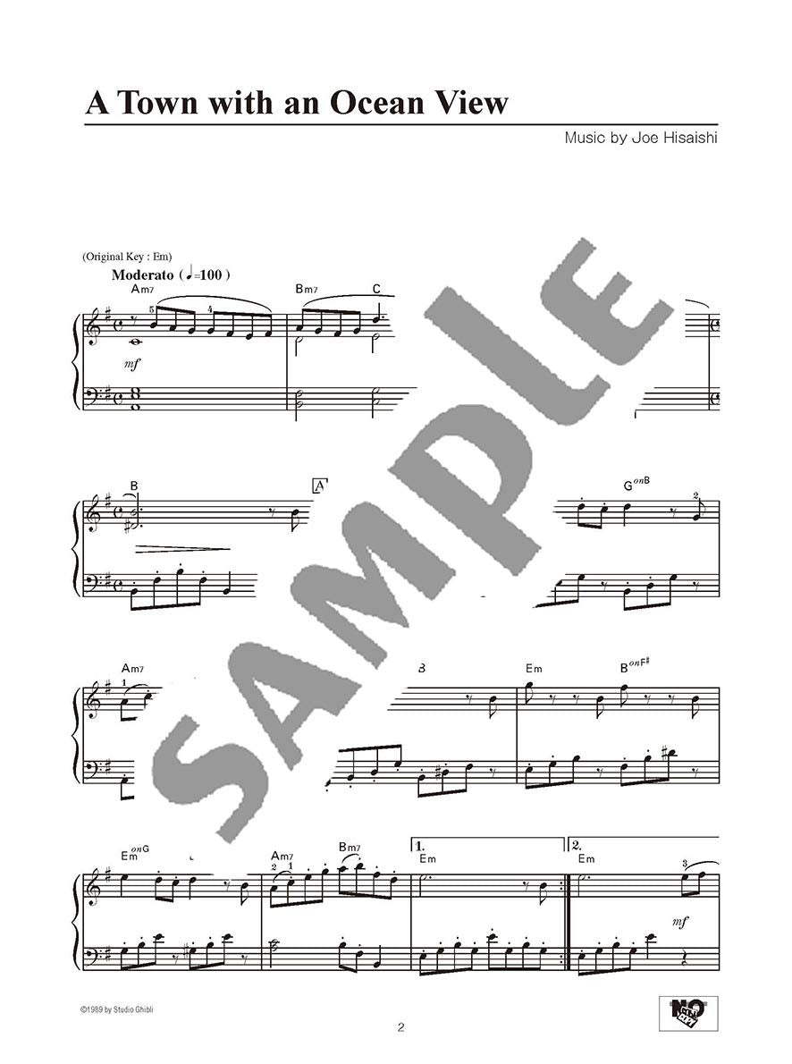 Kiki's Delivery Service(Studio Ghibli) Piano Solo/English Version