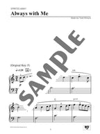 Studio Ghibli Song Selections: Piano Solo / English Edition - Sheet Music Book