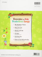 Ensemble for Kids - Studio Ghibli Songs / English Edition - Sheet Music Book