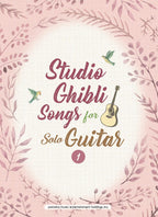 Studio Ghibli Songs for Guitar Solo Vol.1 - Sheet Music Book /English Edition