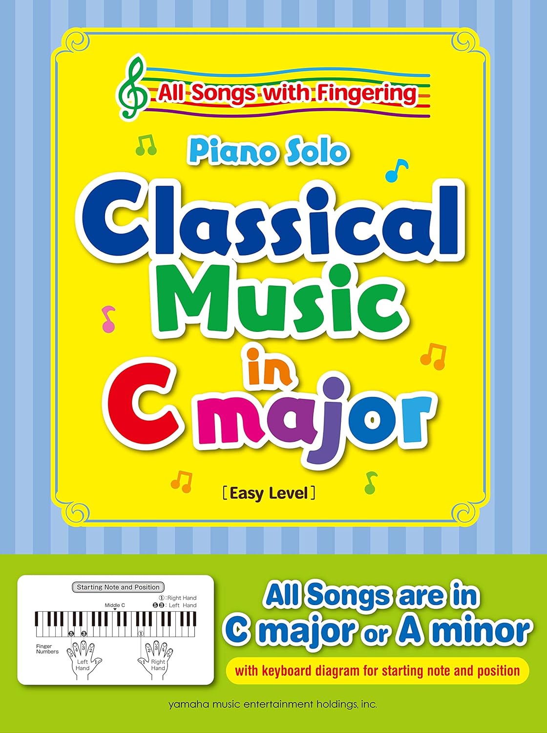 Classical Music Piano Solo in C Major /English Version