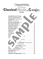 Classical Music in C Major/English Edition: Piano Solo - Sheet Music Book