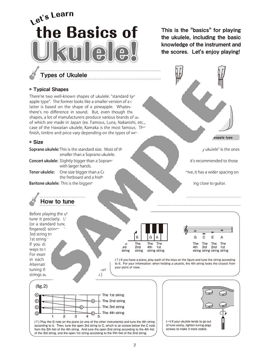 Studio Ghibli Songs for Ukulele Solo Vol.1 /English Version