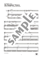 Studio Ghibli Songs for Alto Saxophone and Piano Vol.1 / English Edition - Sheet Music Book