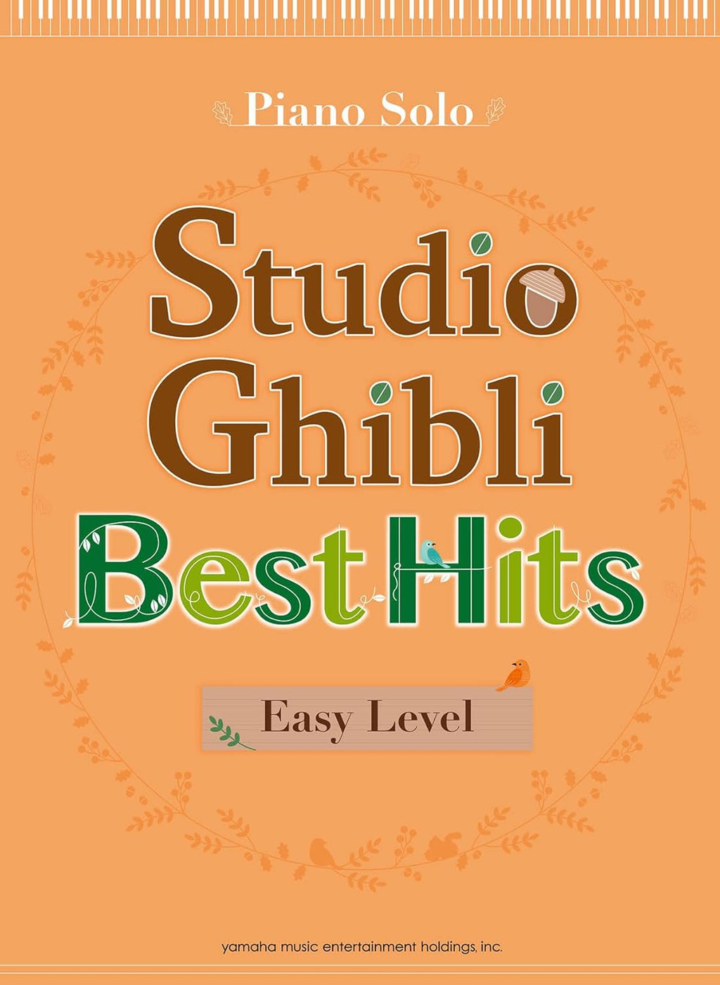 Studio Ghibli Best Hit 10 Piano Solo - Sheet Music Book/English Edition