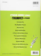 Studio Ghibli Songs for Trumpet and Piano / English Edition - Sheet Music Book