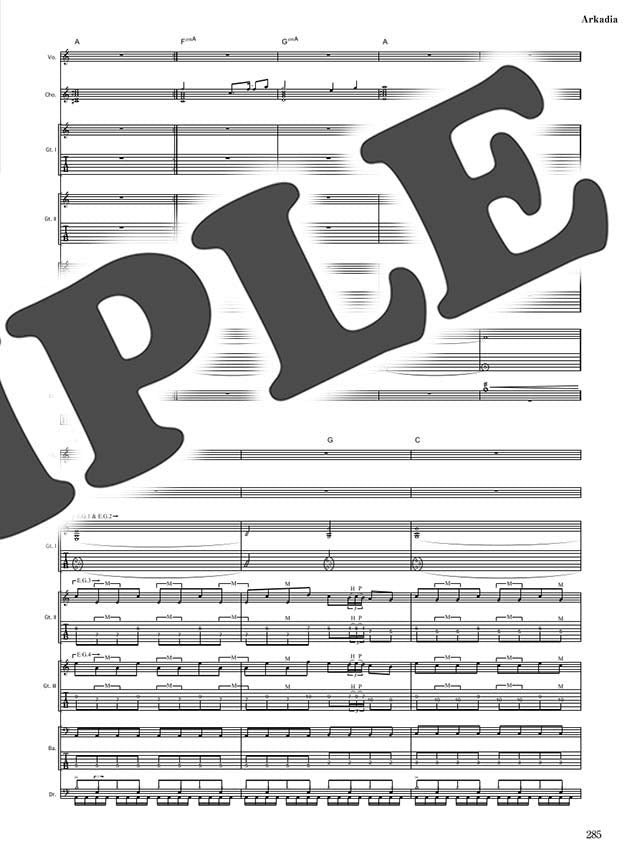 BABYMETAL "METAL GALAXY" Official Band Score - Sheet Music Book