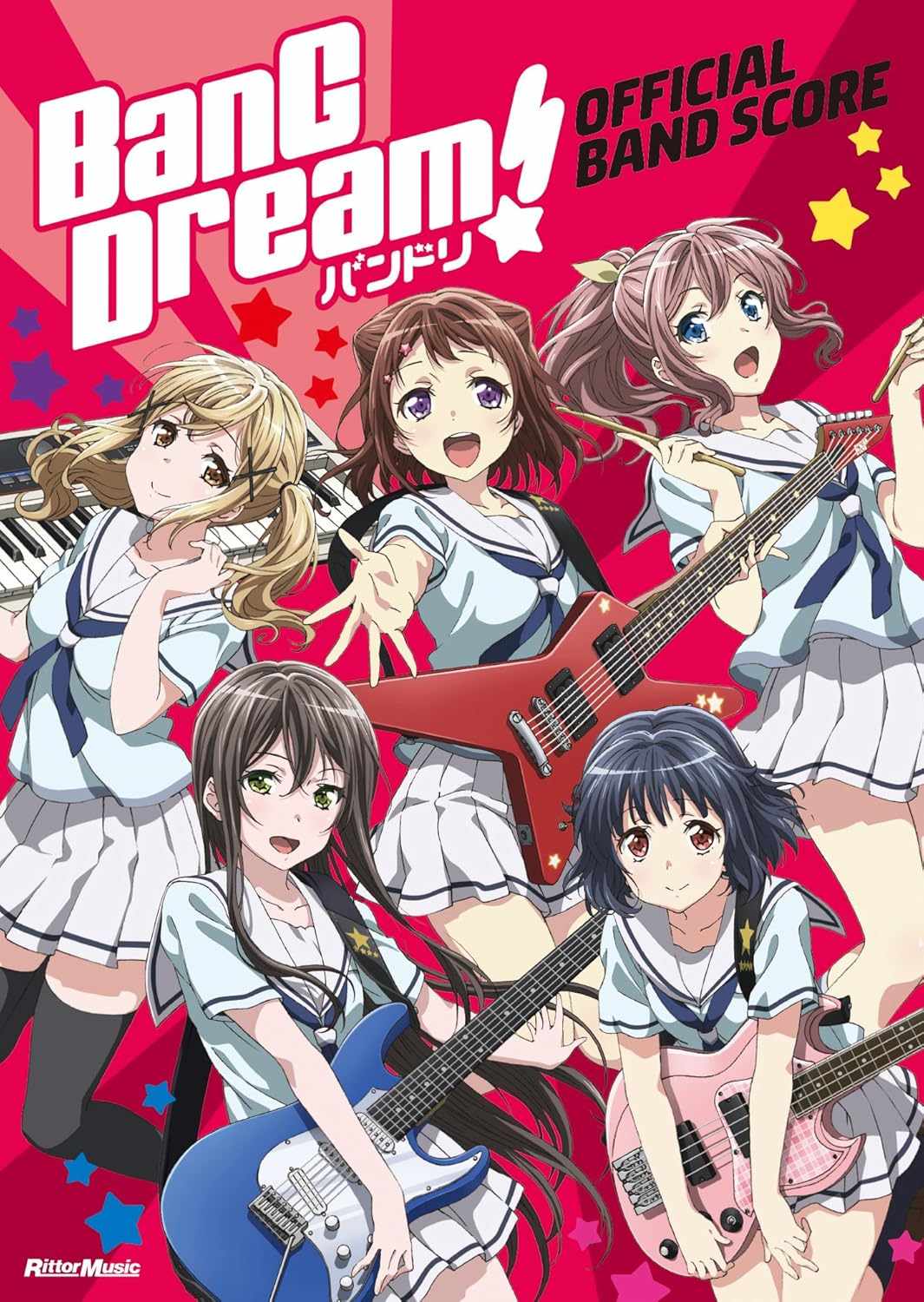 BanG Dream!(Anime) Official Band Score - Sheet Music Book