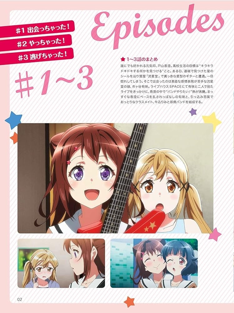 BanG Dream!(Anime) Official Piano Score Piano Solo Sheet Music with CD