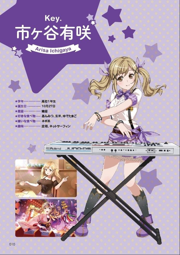 BanG Dream!(Anime) Official Band Score Poppin'Party Vol.2 - Sheet Music Book