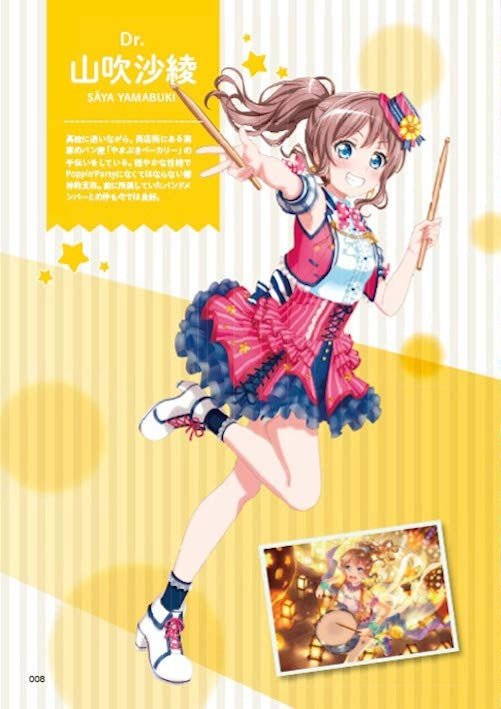 BanG Dream!(Anime) Official Band Score Poppin'Party Vol.3 - Sheet Music Book