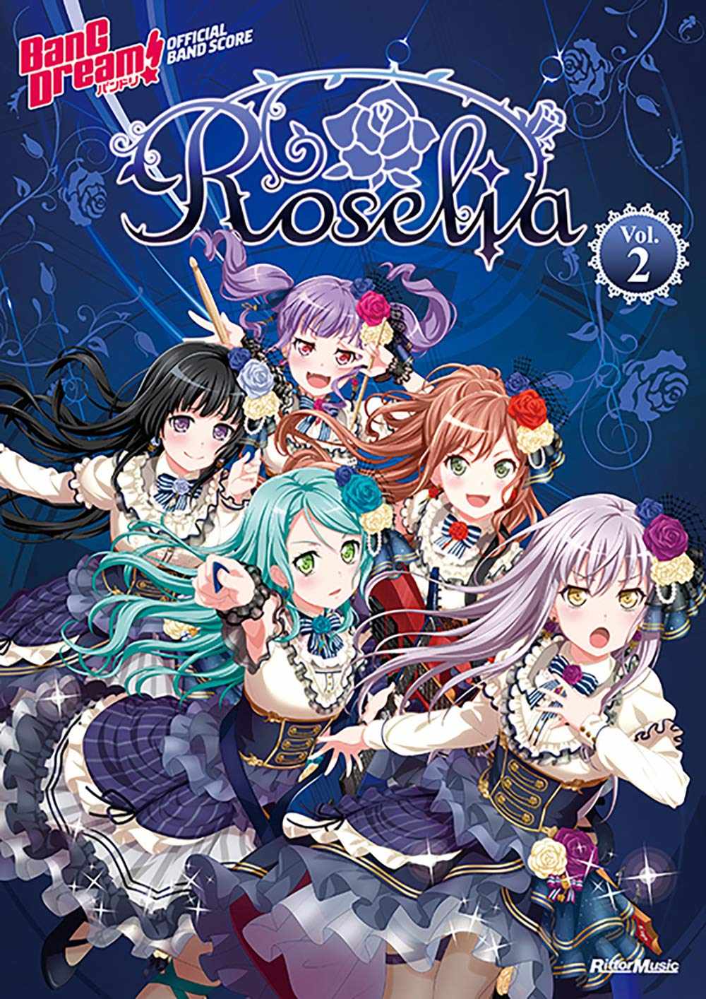BanG Dream!(Anime) Official Band Score Roselia Vol.2 - Sheet Music Book