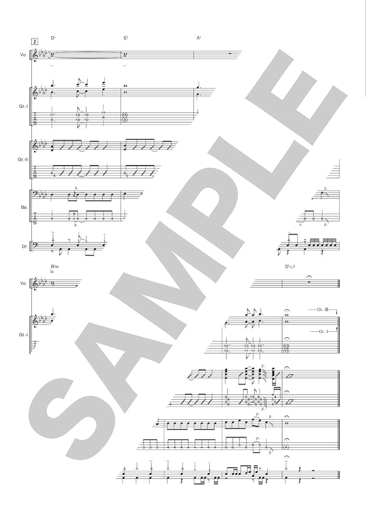 BanG Dream! It's MyGO!!!!! Official Band Score - Sheet Music Book