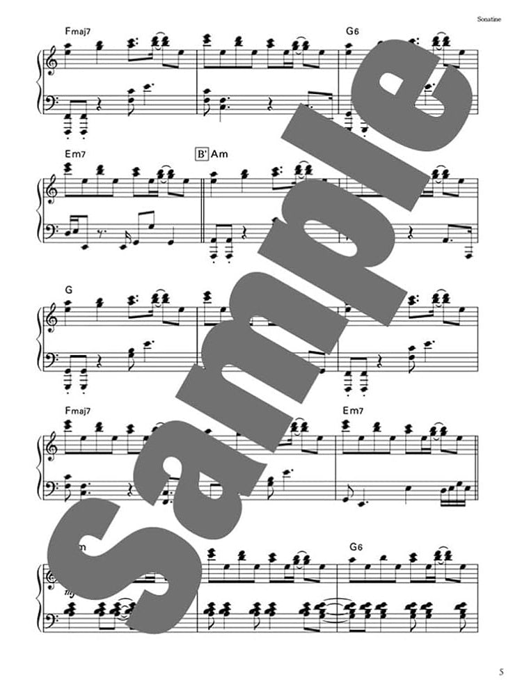 Last One! Joe Hisaishi Pianist Selection High-Grade Arrange Piano Solo - Sheet Music Book