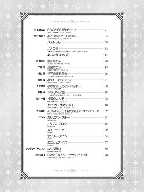 High-Grade Relaxing Piano - Healing Masterpieces in Solo Arrangements - Sheet Music Book