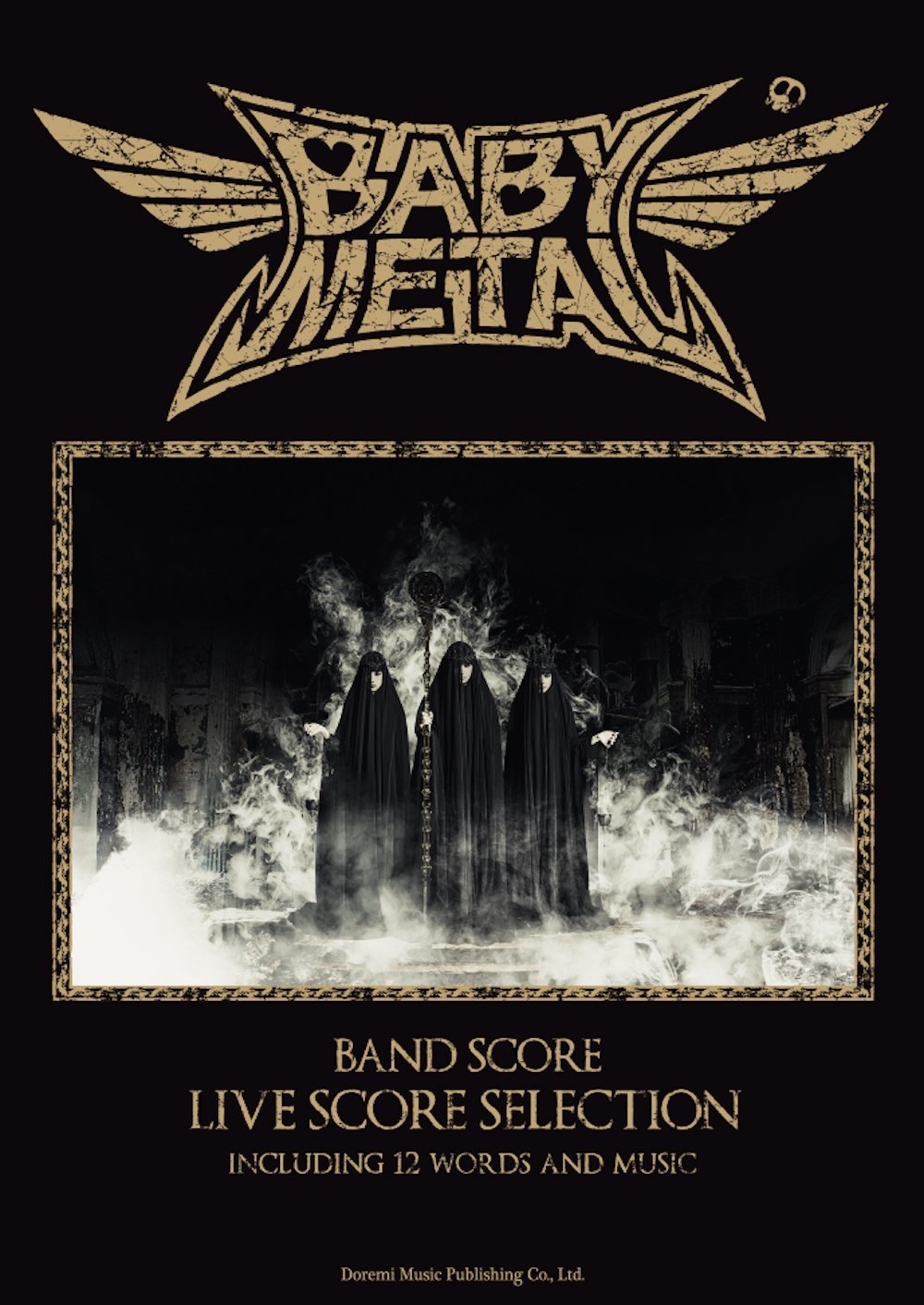 BABYMETAL "LIVE SCORE SELECTION" Band Score Sheet Music Book