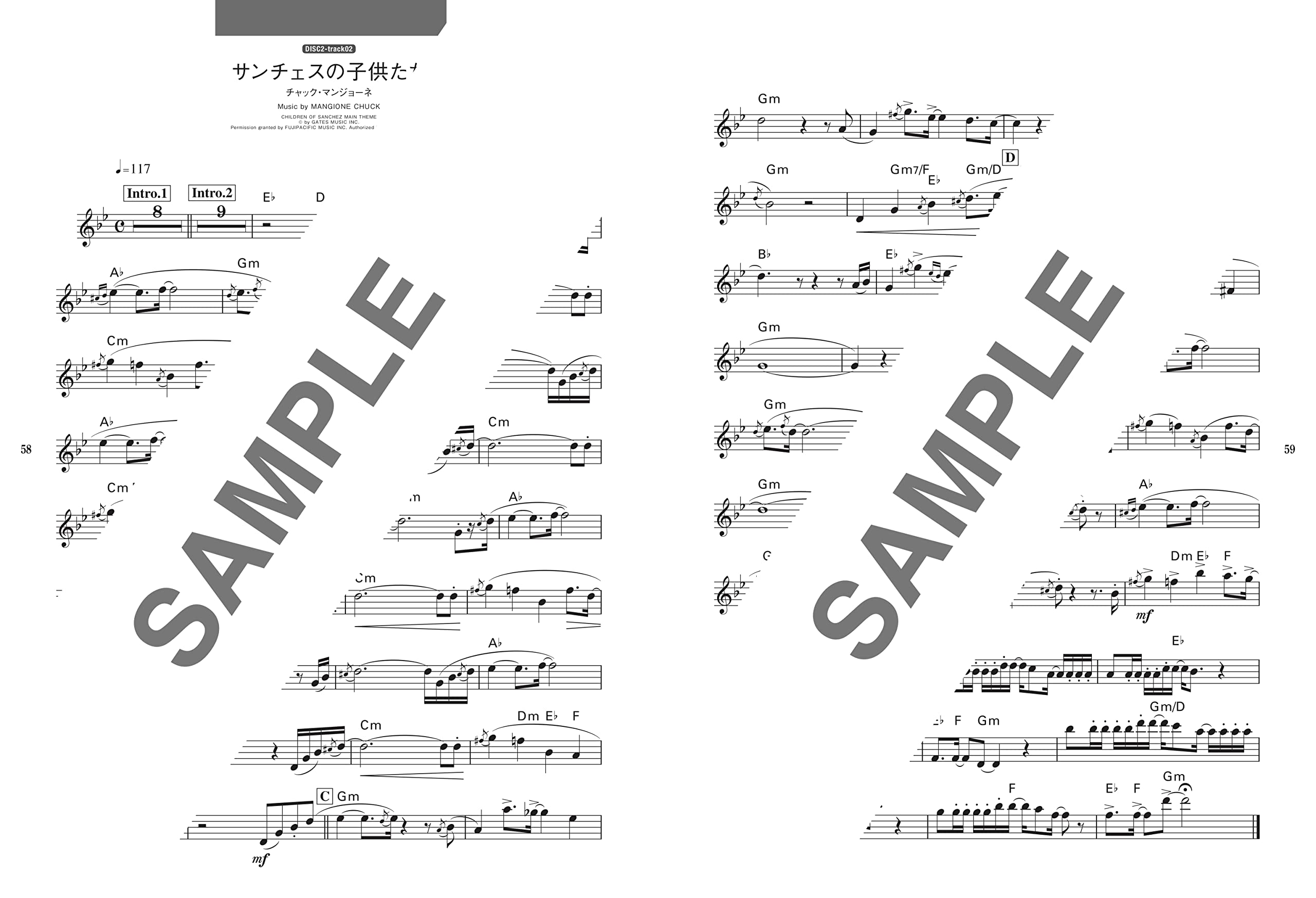 Popular number Selection for Trumpet Solo with CD - Sheet Music Book