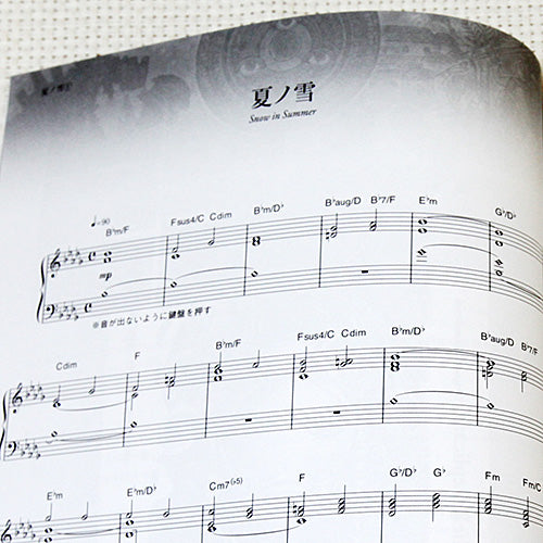 Piano Collection NieR Gestalt & Replicant Sheet Music Book Official Score Book