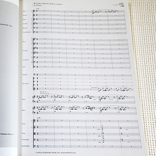 Joe Hisaishi~ Melodyphony~ Orchestra Sheet Music Book Score Book