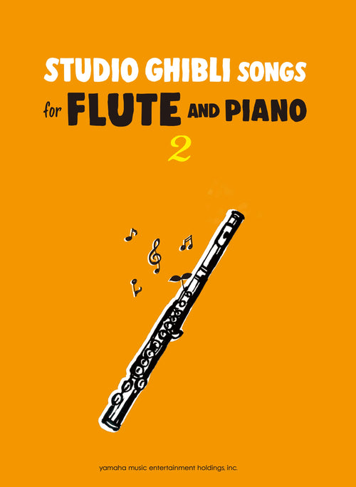 Studio Ghibli Songs for Flute and Piano Vol.2/English Edition