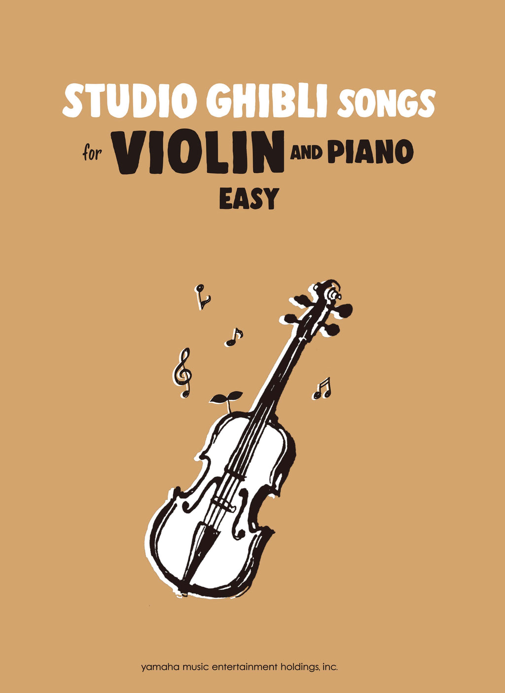 Studio Ghibli Songs for Violin and Piano/English Edition